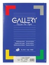 Gallery étiquettes blanches, ft 105 x 48 mm (l x h), coins carrés, boîte de 1.200 étiquettes