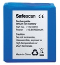 Safescan pile rechargeable lb-105, pour détecteur de faux billets 155-165