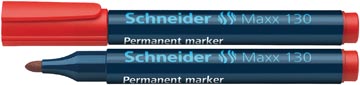 [11302] Schneider marqueur permanent maxx 130 rouge