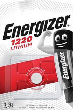 [1152200] Energizer pile bouton cr1220, sous blister