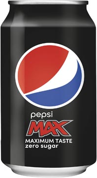 [11795] Pepsi max boisson rafraîchissante, original, canette de 33 cl, paquet de 24 pièces