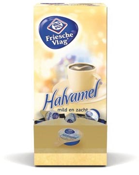 [119033] Friesche vlag halvamel lait concentré, coupes de 7 ml, boîte de 400 pièces