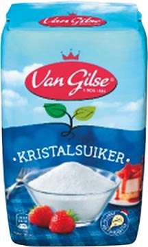 [11962] Van gilse sucre cristallisé, paquet de 1 kg