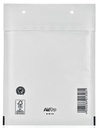 Bong airpro enveloppes à bulles d'air, ft 150 x 215 mm, avec bande adhésive, boîte de 100 pièces, blanc
