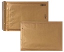 Bong airpro enveloppes à bulles d'air, ft 180 x 265 mm, avec bande adhésive, boîte de 100 pièces, brun