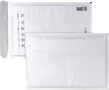 [122190] Bong airpro enveloppes à bulles d'air, ft 220 x 340 mm, avec bande adhésive, boîte de 100 pièces, blanc