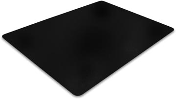 [123648] Floortex tapis de sol cleartex advantagemat, pour les surfaces dures, rectangulaire, ft 90 x 120 cm, noir