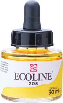 [1252051] Talens ecoline peinture à l'eau flacon de 30 ml, jaune citron