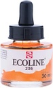 Talens ecoline peinture à l'eau flacon de 30 ml, orange clair