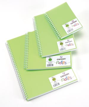 [127717] Canson bloc de croquis notes, ft a6, vert