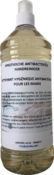 [129060S] Nettoyant hygiénique antibactérien pour les mains, bouteille de 1 litre