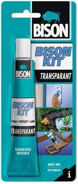 [1302055] Bison kit colle de contact transparente