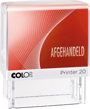 [136009] Colop cachet à formules printer texte: afgehandeld