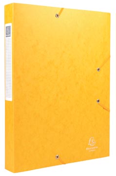 [14006H] Exacompta boîte de classement cartobox dos de 4 cm, jaune, épaisseur 7/10e
