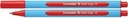 Schneider stylo bille slider edge, pointe médium, rouge