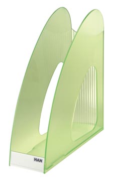 [161160] Han porte-revues twin vert transparent