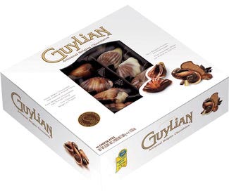 [16625] Guylian fruits de mer chocolat, boîte de 500 grammes