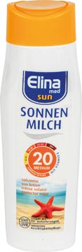 [17391] Elina écran solaire, spf 20, bouteille de 200 ml