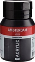 Amsterdam peinture acrylique, bouteille de 500 ml, noir oxyde