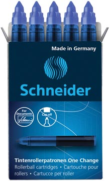 [185403] Schneider recharge one change, boîte de 5 pièces, bleu