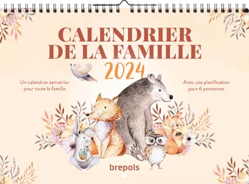 [1866994] Brepols calendrier semaine, français, 2024