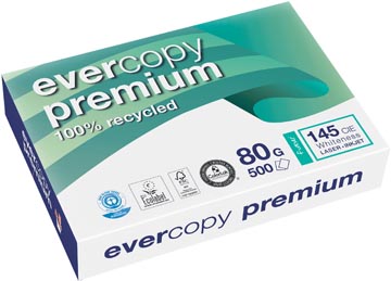 [1902C] Clairefontaine evercopy papier reprographique premium ft a4, 80 g, paquet de 500 feuilles