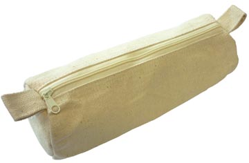 [193005] Trousse - plumier en coton 225x70mm