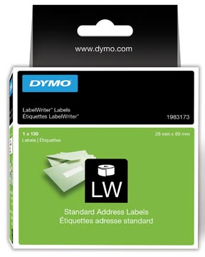 [1983173] Dymo étiquettes durable labelwriter ft 28 x 89 mm, 130 étiquettes