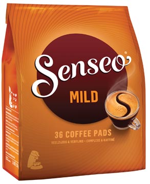 [200511] Douwe egberts senseo mild, sachet de 36 dosettes de café