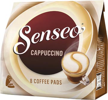 [200557] Senseo cappuccino, sachet de 8 dosettes de café
