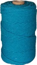 Corde coton macramé de 70 m, turquoise