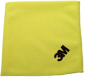 [2012YE] 3m chiffon en microfibres, jaune, paquet de 10 pièces