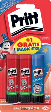 [2015869] Pritt bâton de colle 2 x 22 g + gratuit magic bâton de colle 20 g