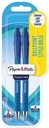 Paper mate stylo bille flexgrip ultra rt, moyenne, bleu