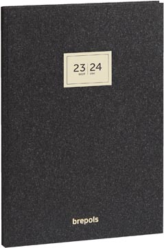 [2064674] Brepols journal de classe weekly notes essenz, anthracite, 2023-2024