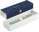 Waterman stylo plume allure, pointe fine, giftbox, pastelgroen