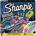 Sharpie marqueur permanente tortue, fin et extra fine, boîte de 20 pièces en couleurs assorties