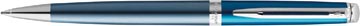 [2118240] Waterman stylo bille hémisphère côte d'azur avec détail en palladium