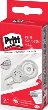 [2120455] Pritt recharge pour dérouleur de correction refill flex, 4,2 mm x 12 m, en bôite distributrice