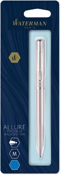 [2122722] Waterman stylo bille allure pastel pointe moyenne, sous blister, rose