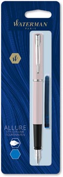 [2122725] Waterman stylo plume allure pastel pointe fine, sous blister, rose