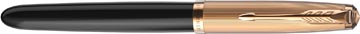 [2123511] Parker 51 premium stylo plume fine, noir gt