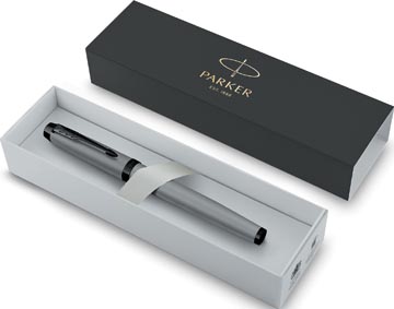 [2127620] Parker im stylo plume moyenne, gris bt