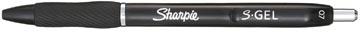 [2136595] Sharpie s-gel roller, pointe moyenne, noir