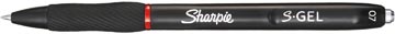 [2136599] Sharpie s-gel roller, pointe moyenne, rouge