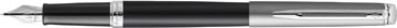 [2146578] Waterman hémisphère coloured stylo plume pointe fine, en boîte-cadeau, matte black ct