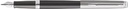 Waterman hémisphère coloured stylo plume pointe moyenne, en boîte-cadeau, matte black ct