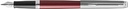 Waterman hémisphère coloured stylo plume pointe fine, en boîte-cadeau, matte red ct