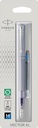 Parker stylo plume vector xl, moyenne, sous blister, argent