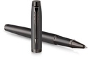 Parker im monochrome titanium roller, fine, giftbox